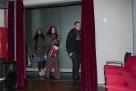 Πολλά τα χαμόγελα κατά την προσέλευση... ακόμα περισσότερα μετά την προβολή των ταινιών!